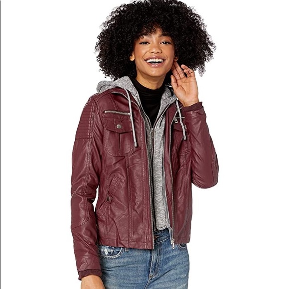 YMI Jackets & Blazers - Faux Leather Jacket